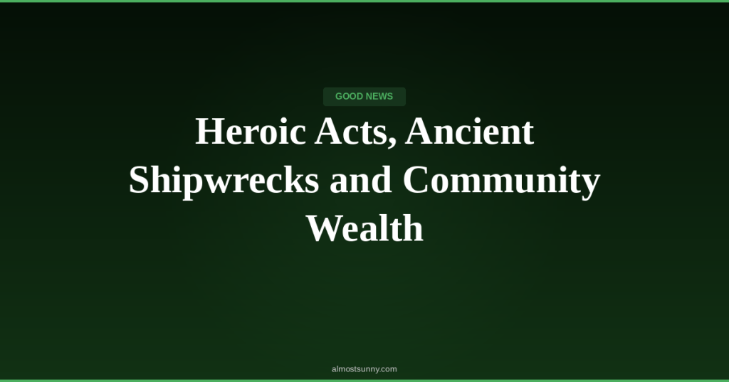 G-002 — Heroic Acts, Ancient Shipwrecks and Community Wealth — Friday, April 10,&nbsp;2026