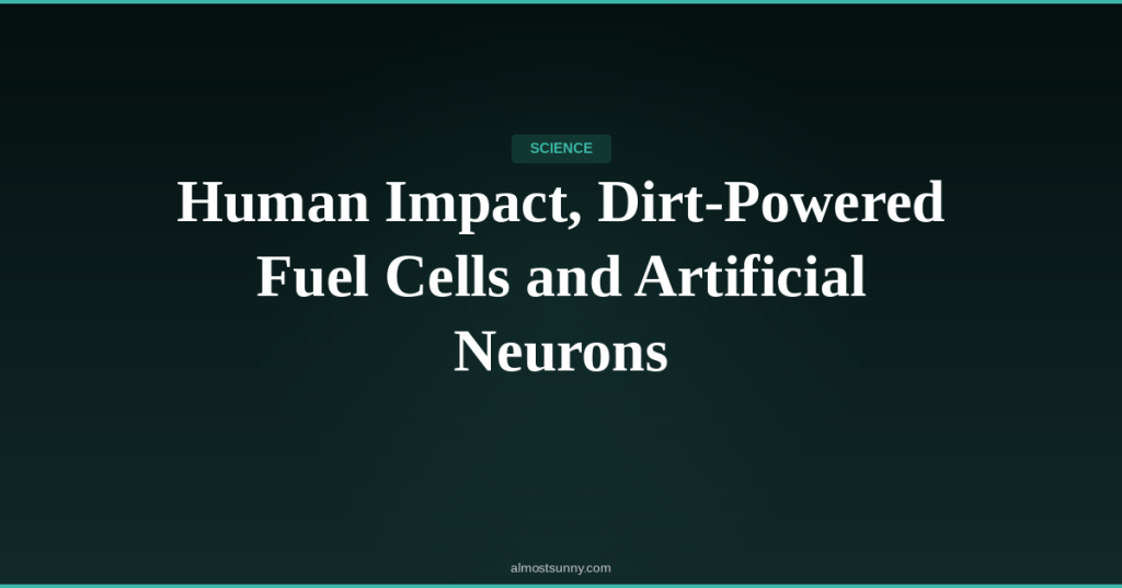 S-011 — Human Impact, Dirt-Powered Fuel Cells and Artificial Neurons — Monday, April 20,&nbsp;2026