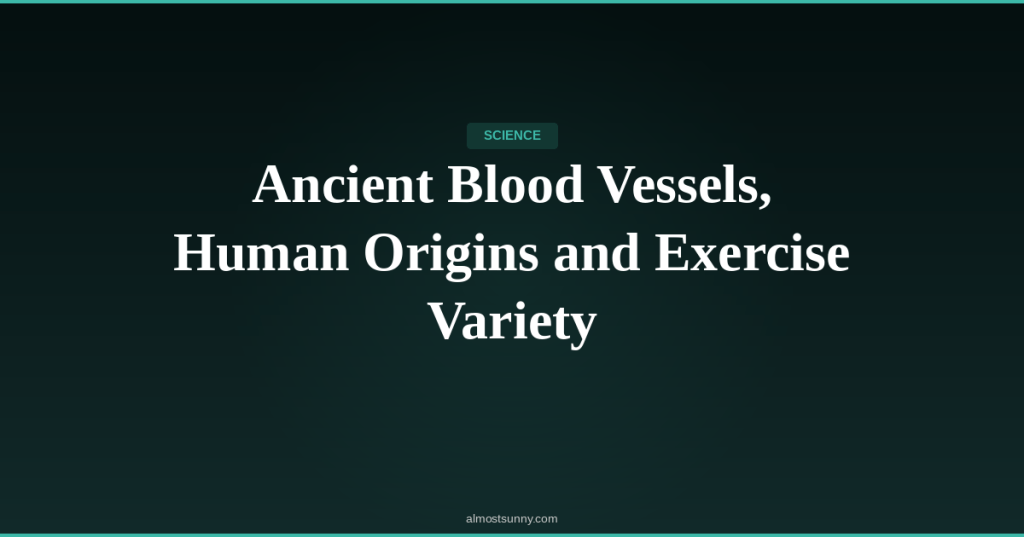 S-018 — Ancient Blood Vessels, Human Origins and Exercise Variety — Monday, April 27,&nbsp;2026